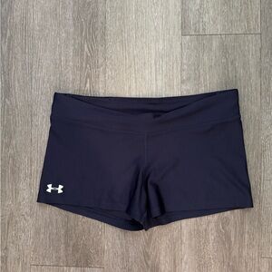 Under Armour Women's Dark Blue Athletic Shorts